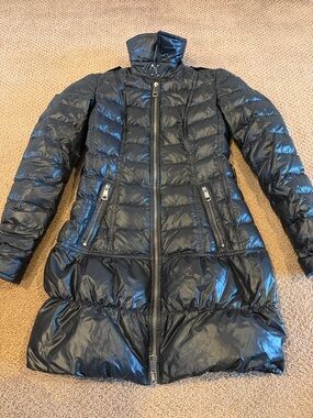 Burberry Brit Black Puffer Coat – Size XS